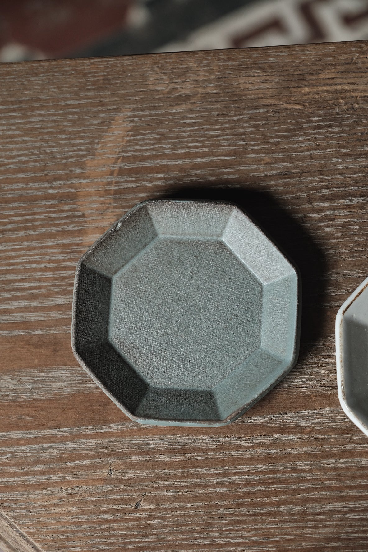 ($80)日本製•美濃燒平盤小皿全新品
