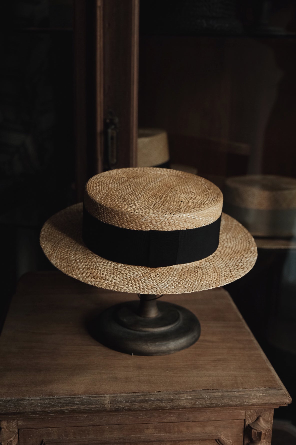 KIKONO Jane （ボンネット型麦わら帽子） - 麦わら帽子