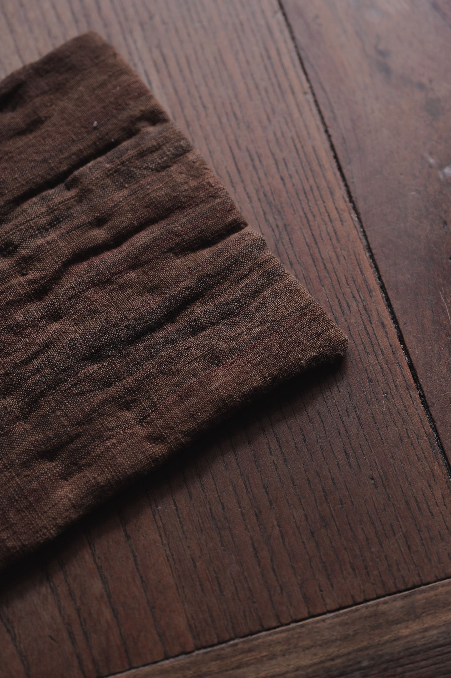 鐵媒莨染 刺子墊