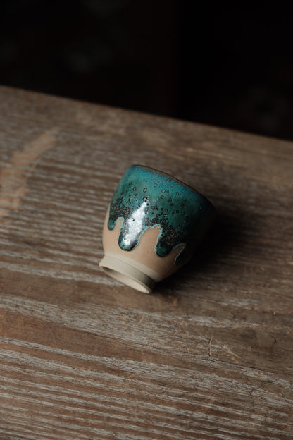 日本作家陶器 (80ml) 5.5cm x 6cm