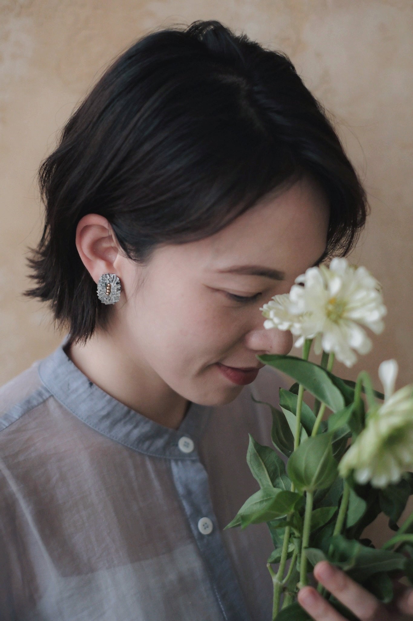 大理石紋色 | maomaomao embroidery 珠片繡耳飾 |

8月11日 星期二 時間 13:30～16:00（建議多預留半小時）