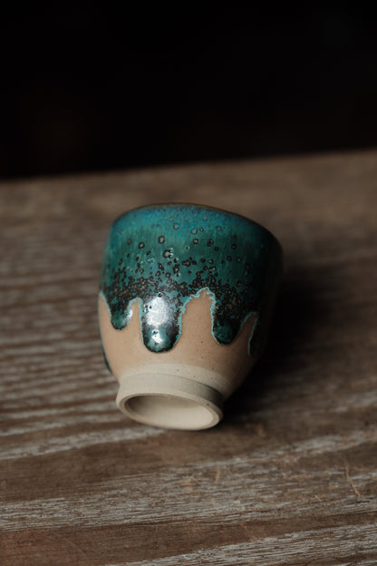 日本作家陶器 (80ml) 5.5cm x 6cm