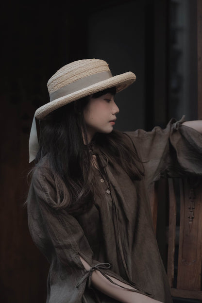 Church smock 鐵媒莨染